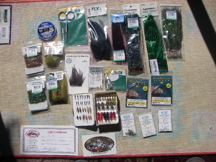 Riverside Fly &amp; Tackle prize donation