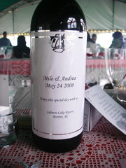 Wedding Wine