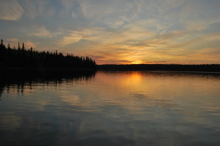 Sheridan lake sunset
