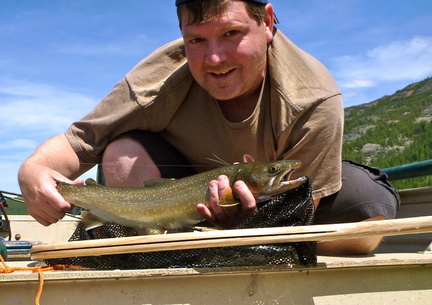 Shot of a nice Bull trout