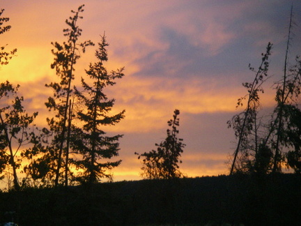 Another great sunset from a different area in camp.