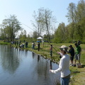 Another view of school angler's at Hatchmatchr tournament (Hosted by the Abbotsford hatchery)