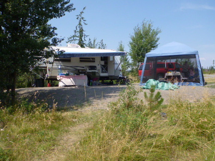 Picture of our camp