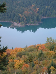 Fall on Harrison Lake