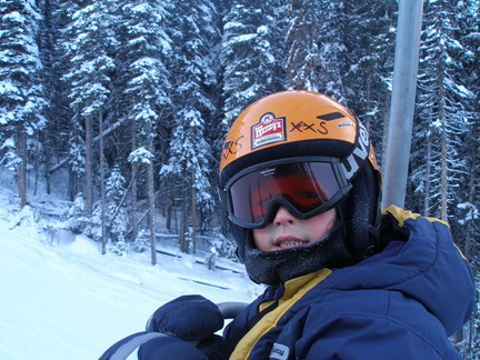 Hanging out on the lift