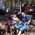 Hanging at the camp