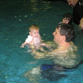 RM's first swim