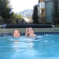Pool side at the base of Whistler