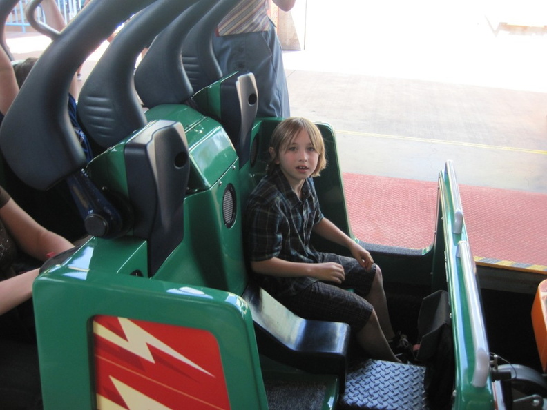 GW's first ride on the Scream Machine