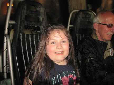 MC a little wet from the Grizzly River Run