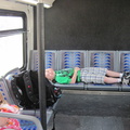 lounging on the local bus