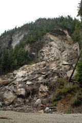 Artlish rock slide 1