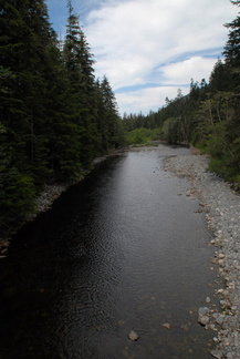 Tsitika lower bridge