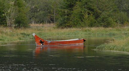 Native canoe