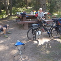 Bike campers on Wigwam
