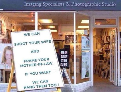 Shoot your wife