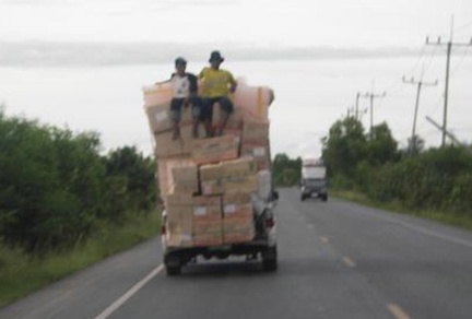 Overloaded trucks 10