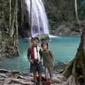 Kids on Erawan trail 6