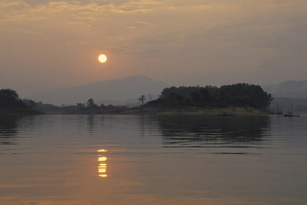 Sirikut Reservoir sunset 1