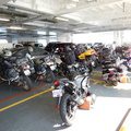 motor bikes on ferry 1