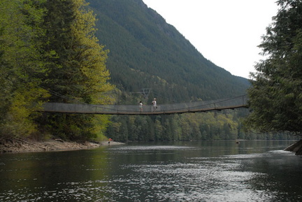 Buntzen suspension bridge 1