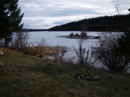 Roche Lake Apr 27 evening