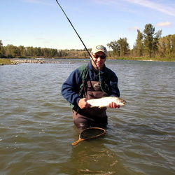 fishing the Bow River with Zek September 14 and 15th 2005