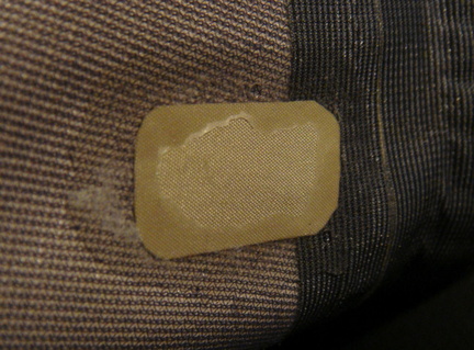 Breathable wader tear repair - inside patch