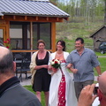 Here comes the bride!
