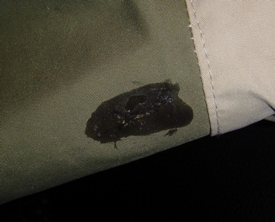 Breathable wader tear repair - outside patch