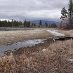 Sawmill Lake Pre-Ice-off