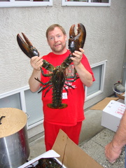 Big lobster at Lobster Bash '09