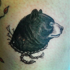 Alison bear tattoo