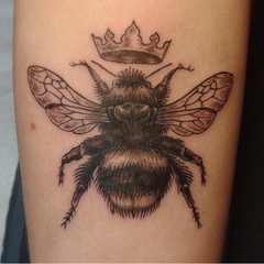 Alison bee tattoo