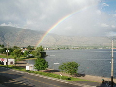 lousy view of Osoyoos lake from the house
