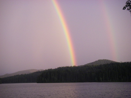 Howard's double rainbow