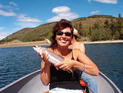 Wifey all of a sudden likes flyfishing