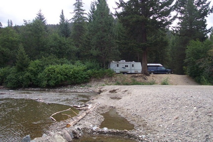 Coldwater River campsite