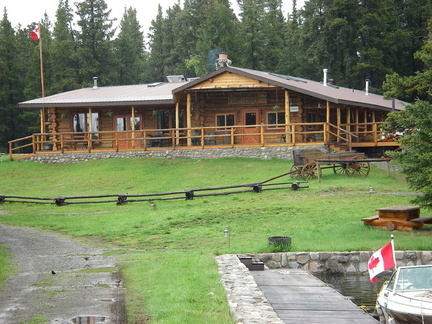 Chaunigan lake lodge.
