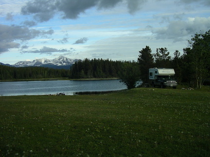 Wilderness camping at it's best!
Secret lake.