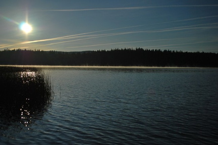 Roche lake sunrise