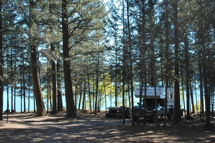 West side camp site