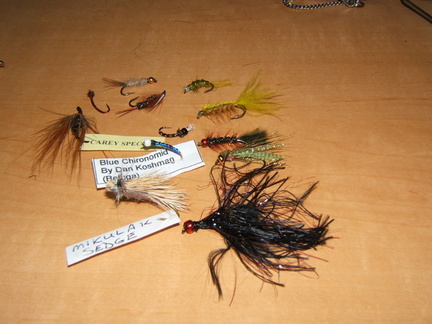 flies from the March FlyBC fly swap sponsored by  dmwillis