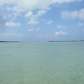The main lagoon where we chased the large Permit