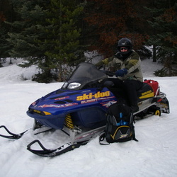 Snowmobiling Jan 2009