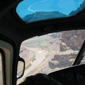 Helicopter ride down into the grand canyon to the Colorado river.