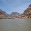 Boating on the Colorado river.