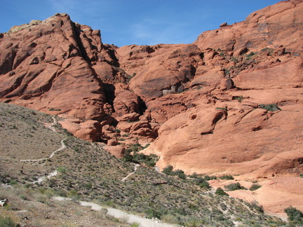 Red rock canyon.
