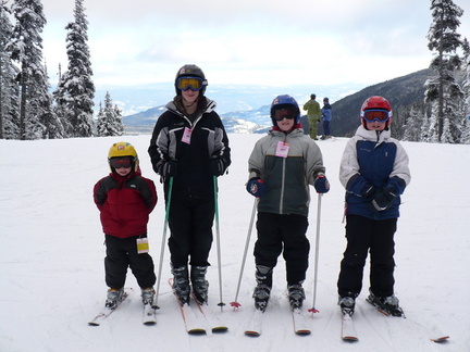 Cousins Skiing at Apex 2007