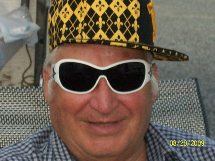 Grandpa with shades and hat
